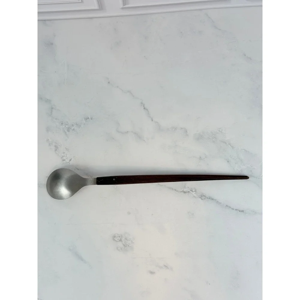 VTG MCM 1970s Japan Salad Serving Spoon 13